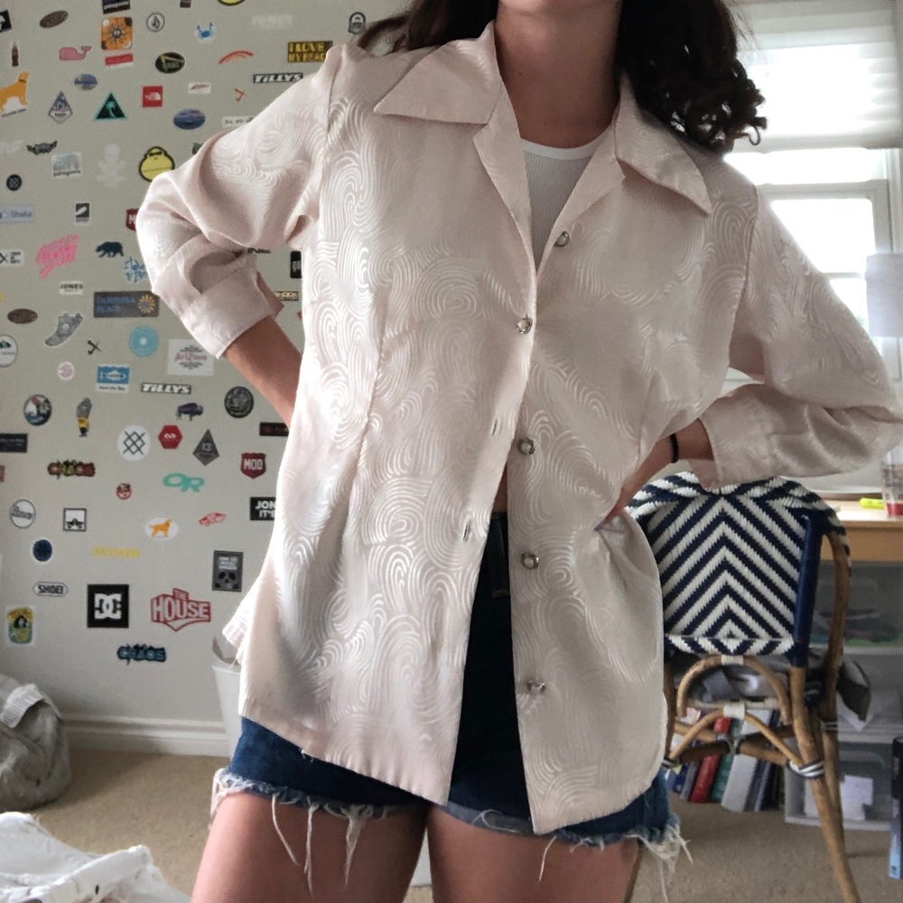 70s button down